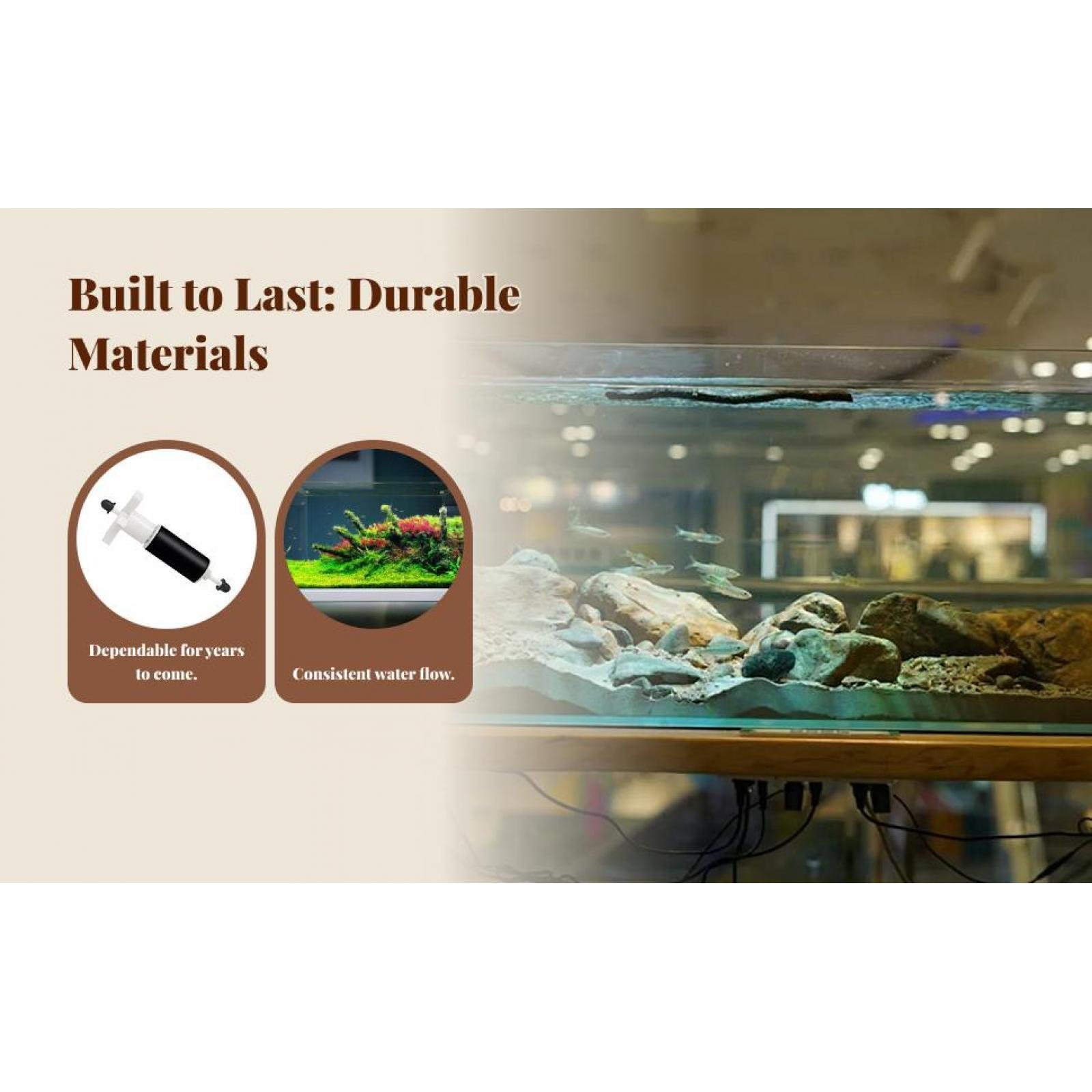 Aquarium Fish Maintenance - Запасная крыльчатка для насоса пруда для