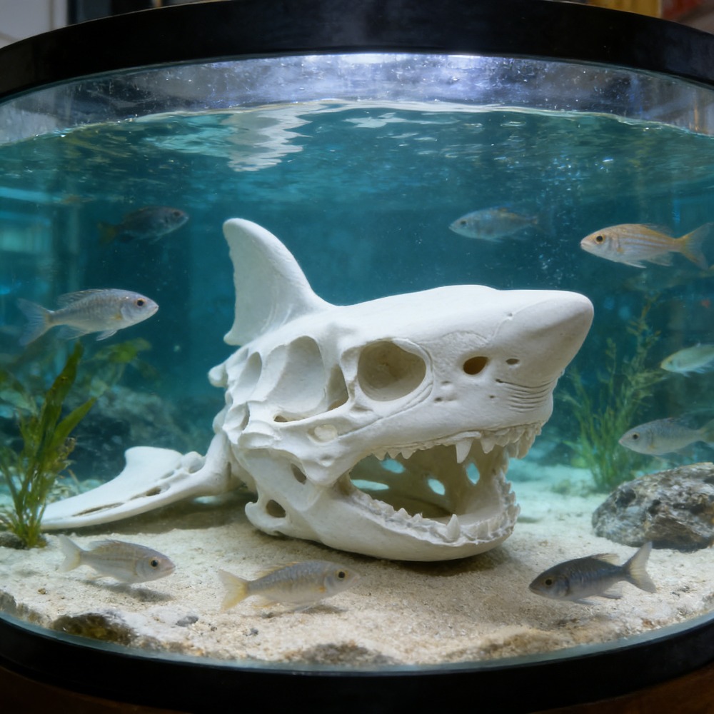 Aquarium Fish Shark - 3D-печатный скелет акулы для косплея, декор