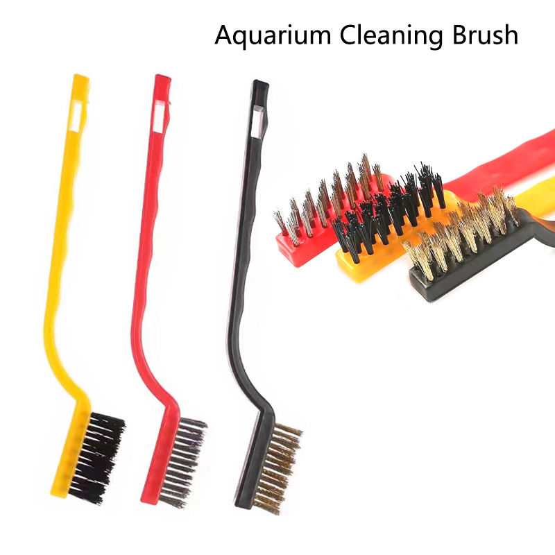 Aquarium Fish Maintenance - 15 см стальная проволочная щетка для