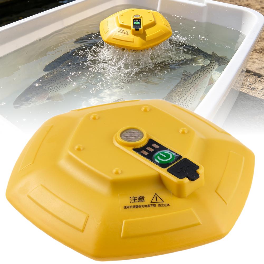 Aquarium Fish Maintenance - Беспроводной перезаряжаемый кислородный насос для аквариума,
