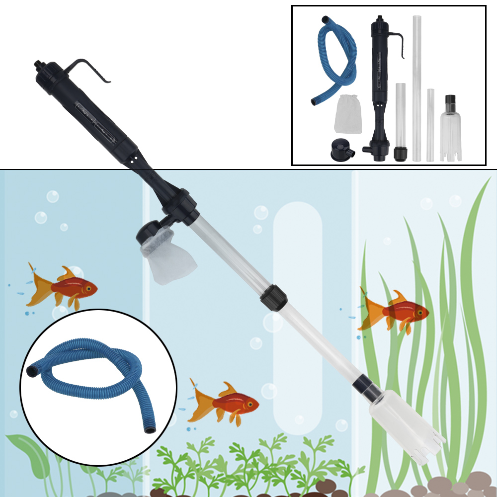 Cleaner Fish Aquarium - Электрический насос для замены воды, инструмент