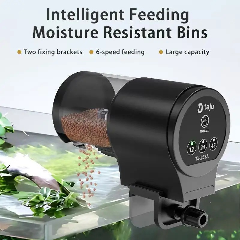 Aquarium Fish Auto Feeder - Кормушка для аквариума, интеллектуальная кормушка с