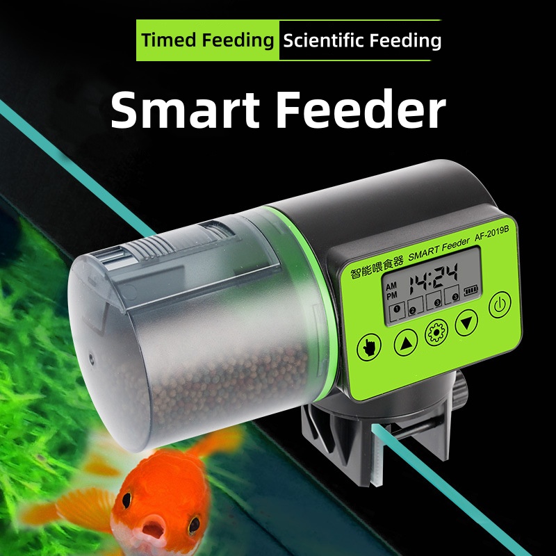 Aquarium Fish Auto Feeder - Автоматическая кормушка для аквариума с таймером,