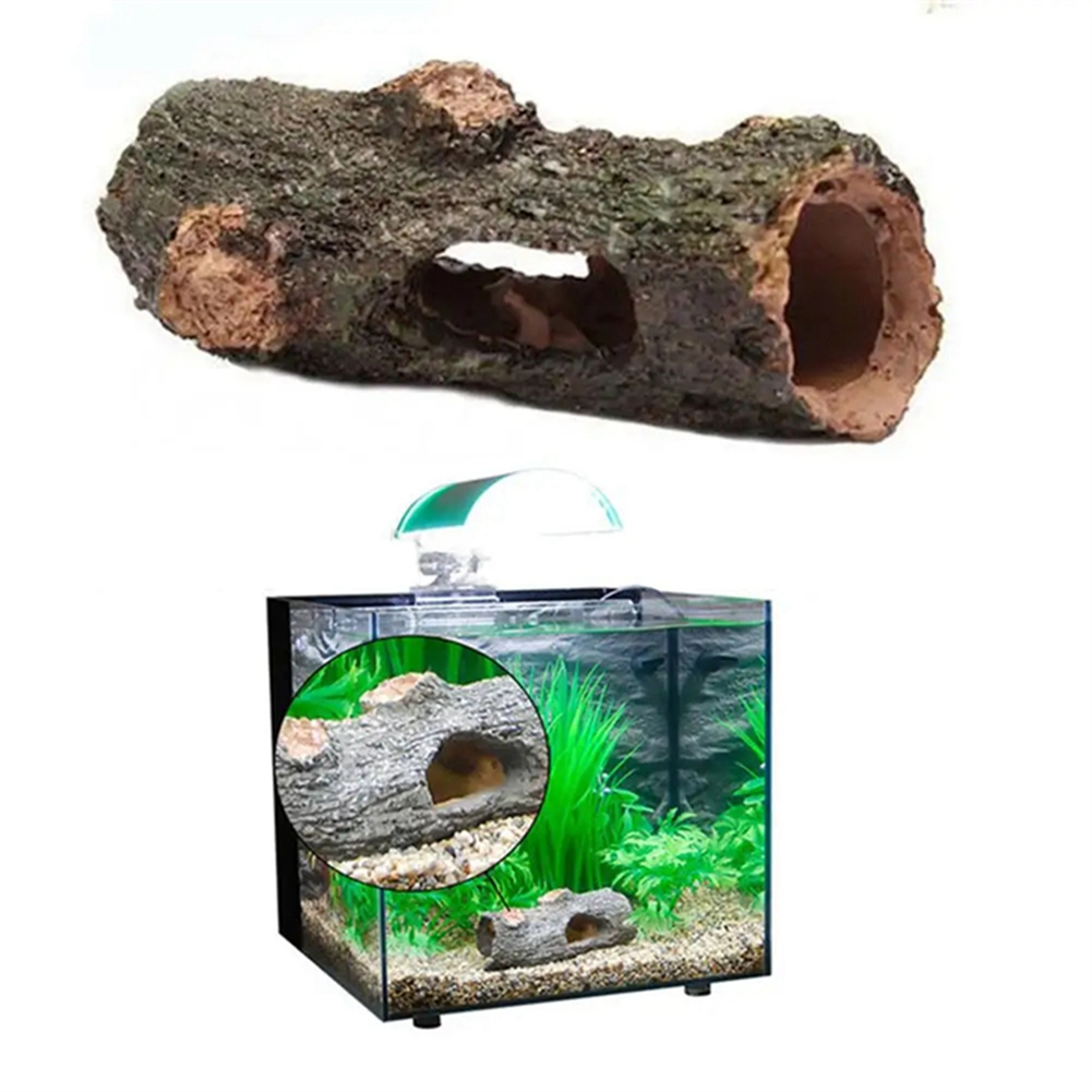 Aquarium Fish Cave - B03C-Декорация для аквариума: полое дерево-пещера для
