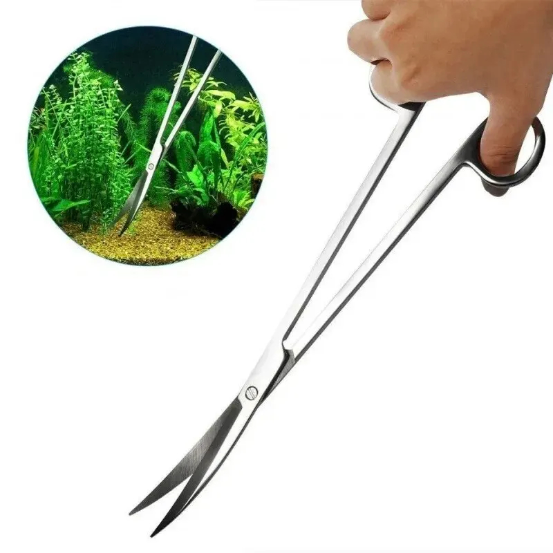 Cleaner Fish Aquarium - Ножницы для аквариума, удлиненный инструмент для