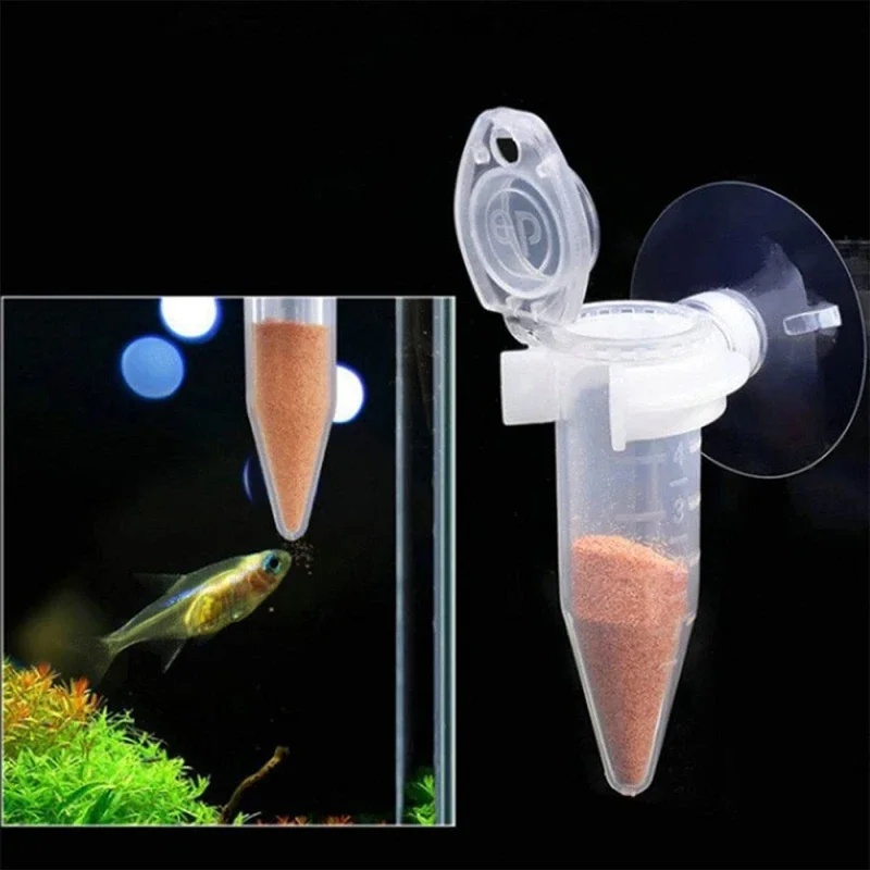 Aquarium Fish Auto Feeder - Автоматическая кормушка для рыб, конус, креветка,