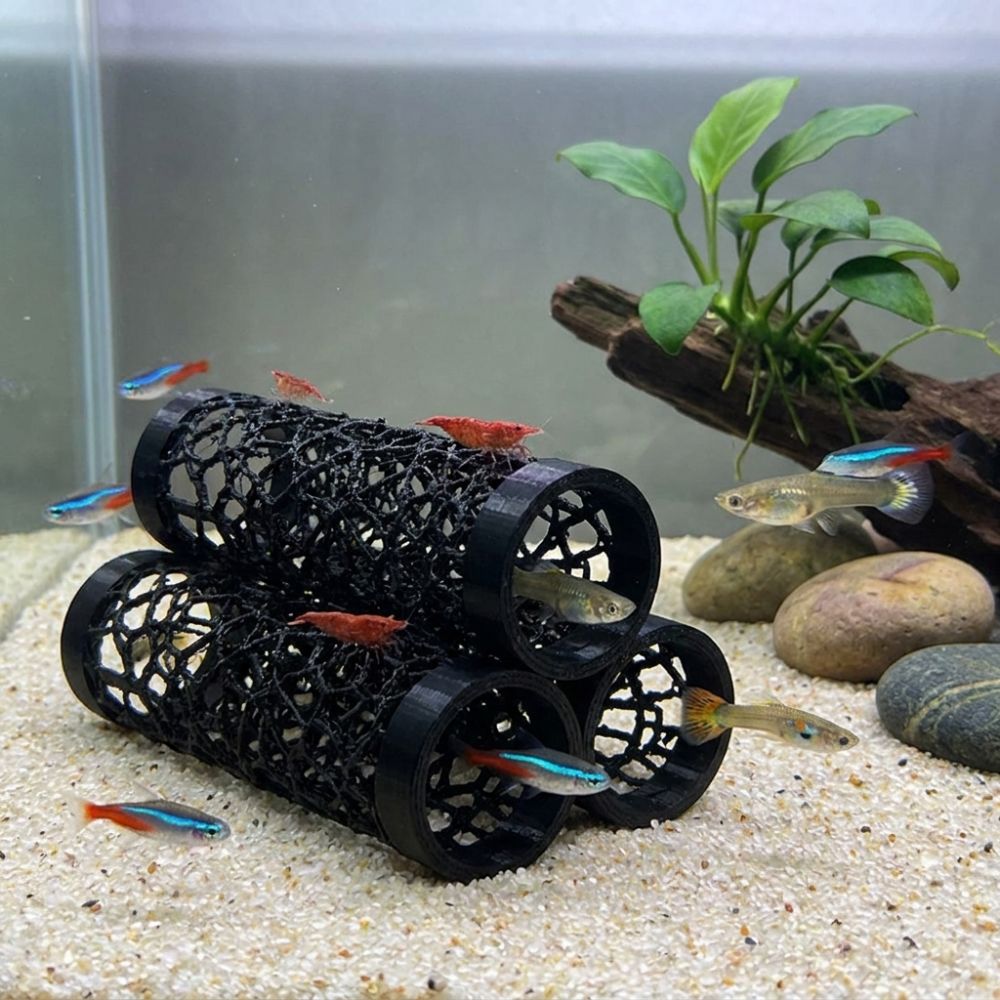 Убежище для рыб и креветок с 3 – обзор и цена Aquarium Fish Cave