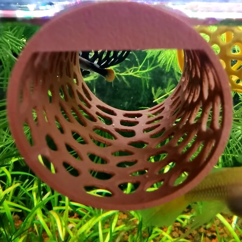 Плавающий гамак-тоннель для бе – обзор и цена Aquarium Fish Hideout