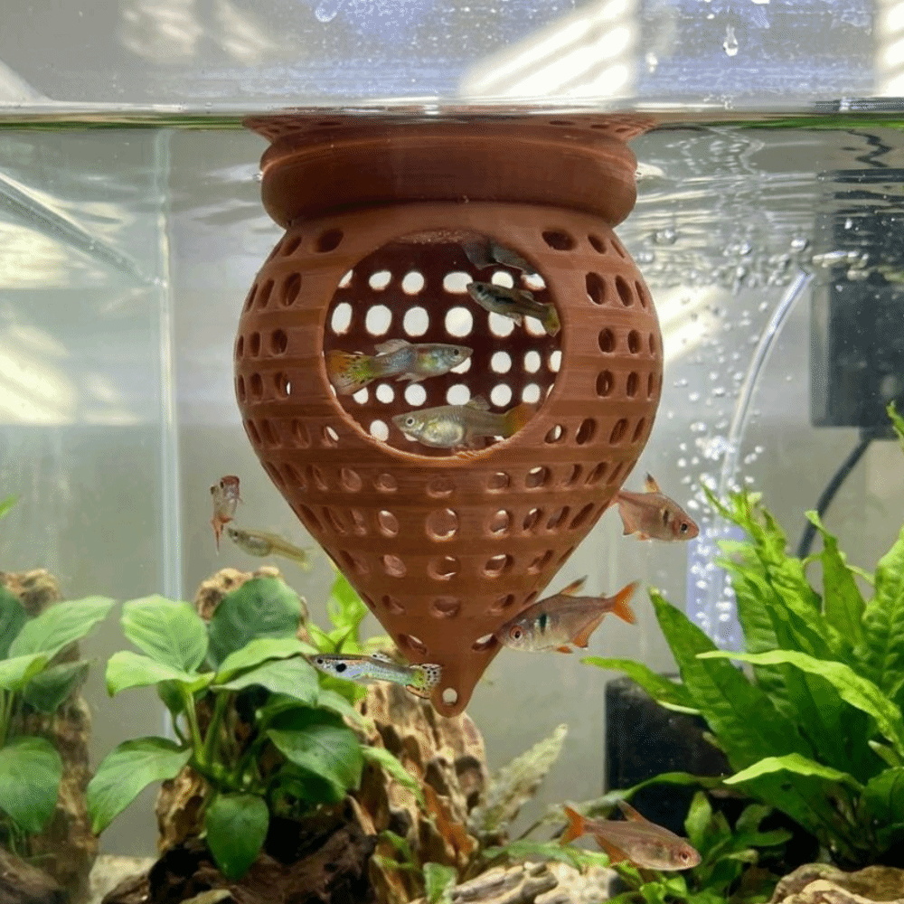 3D-печатный плавающий гамак-ук – обзор и цена Aquarium Fish Hideout