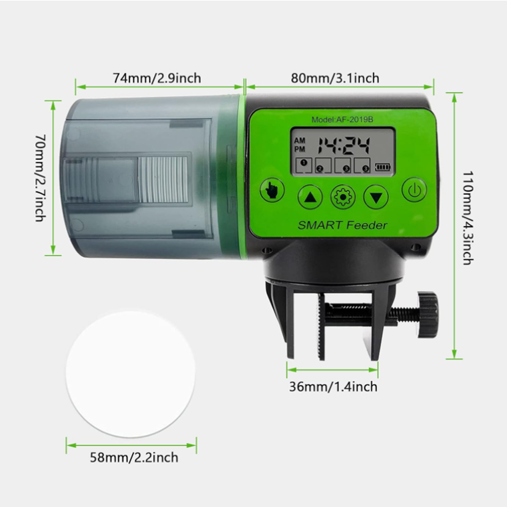 Автоматическая кормушка для ак – обзор и цена Aquarium Fish Auto Feeder