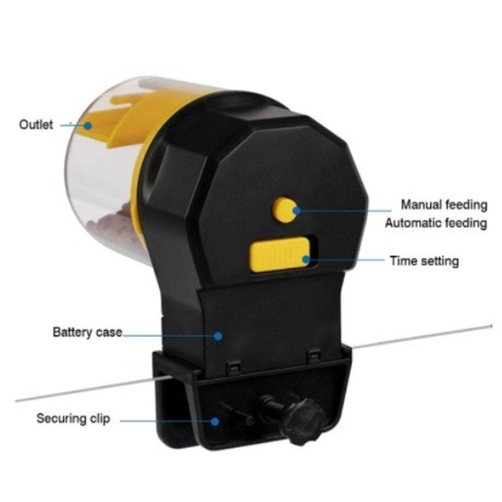 Автоматическая кормушка для ак – обзор и цена Aquarium Fish Auto Feeder