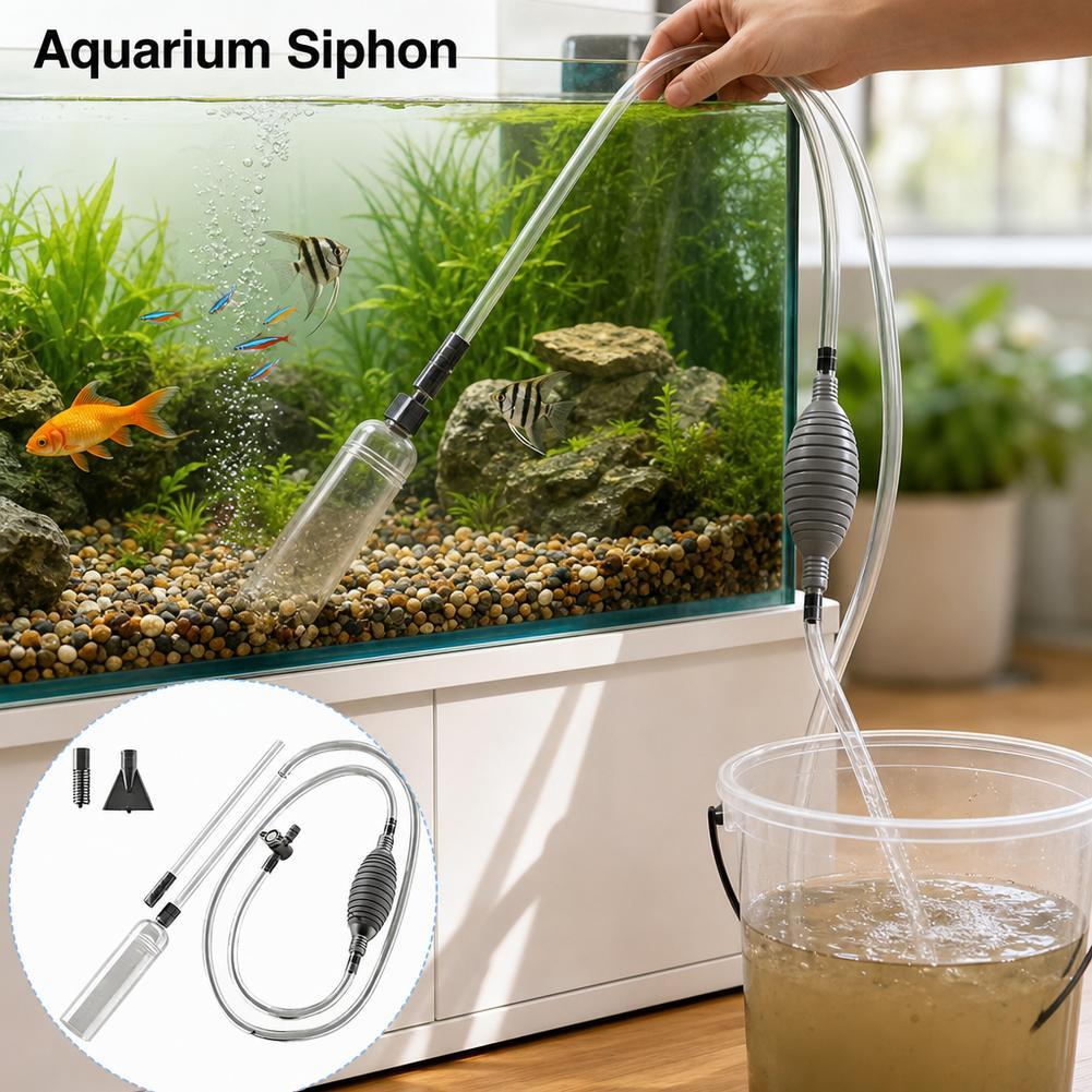 Насос-очиститель для аквариума – обзор и цена Cleaner Fish Aquarium