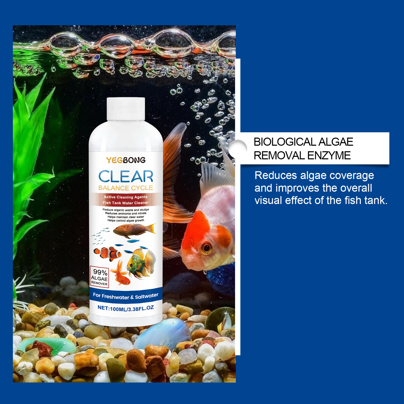 Осветлитель для аквариумной во – обзор и цена Cleaner Fish Aquarium