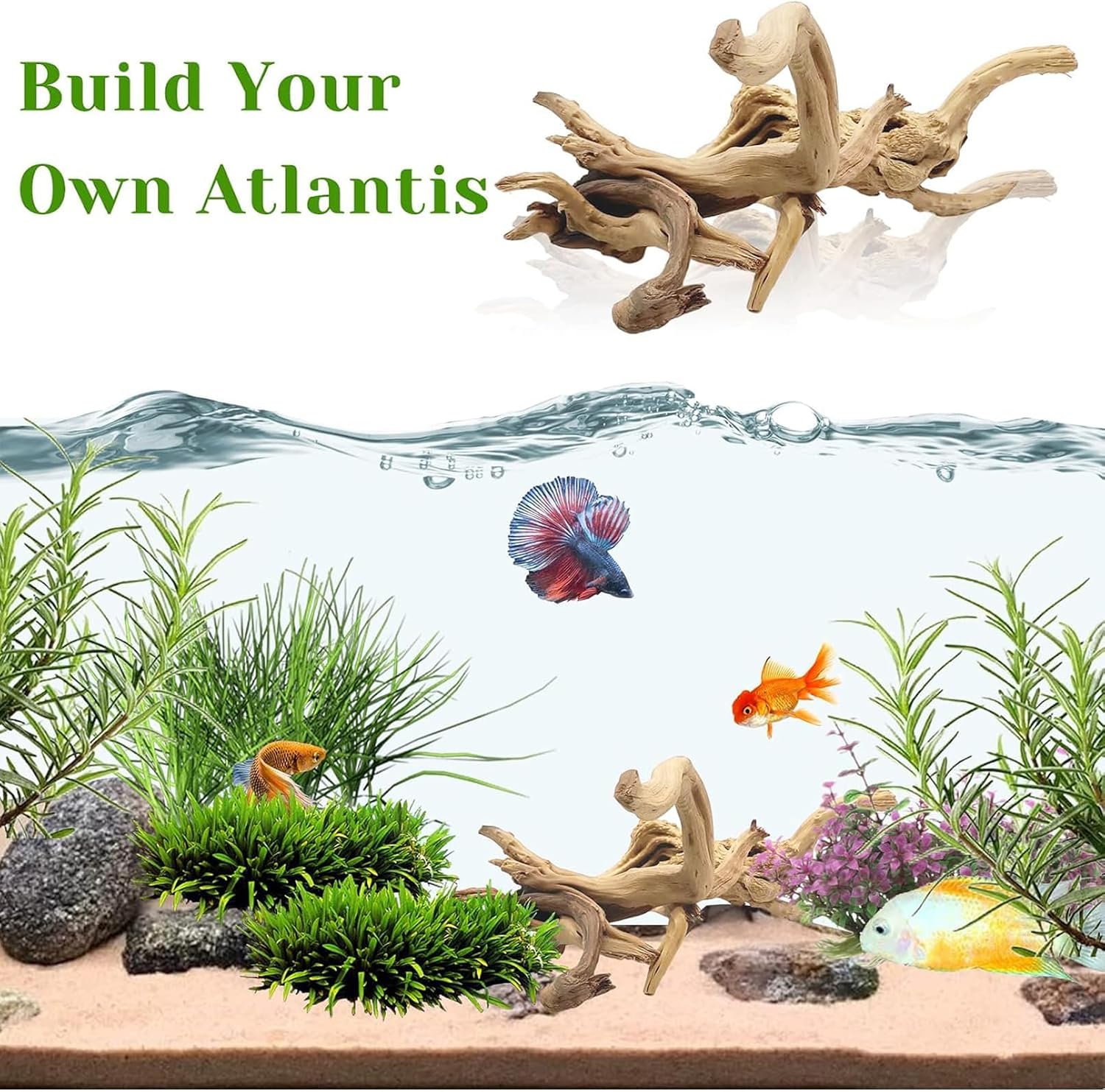 1 шт. 20-25 см натуральная кор – обзор и цена Aquarium Fish Diseases