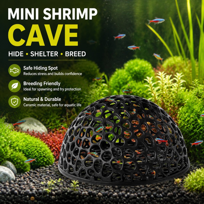 Миниатюрная пористая керамичес – обзор и цена Aquarium Fish Hiding Spot