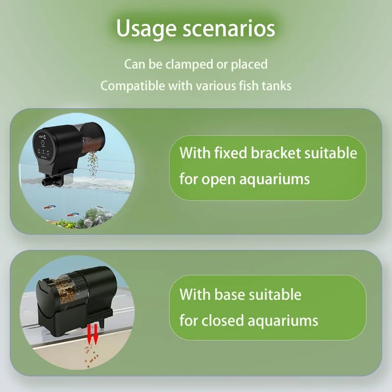Кормушка для аквариума, интелл – обзор и цена Aquarium Fish Auto Feeder