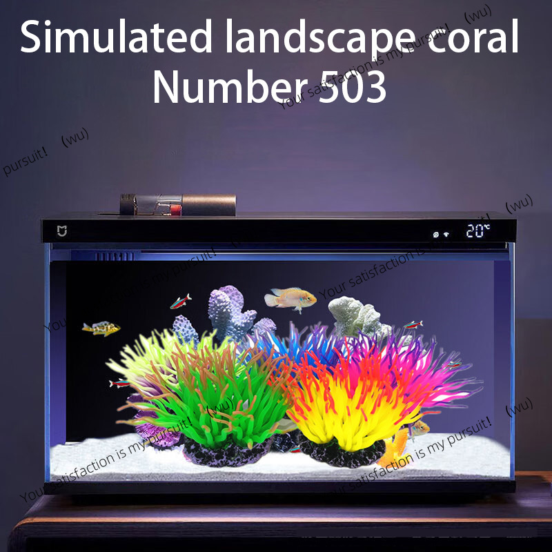 ZOCI-1PC красочная имитация цв – обзор и цена Aquarium Fish Colour