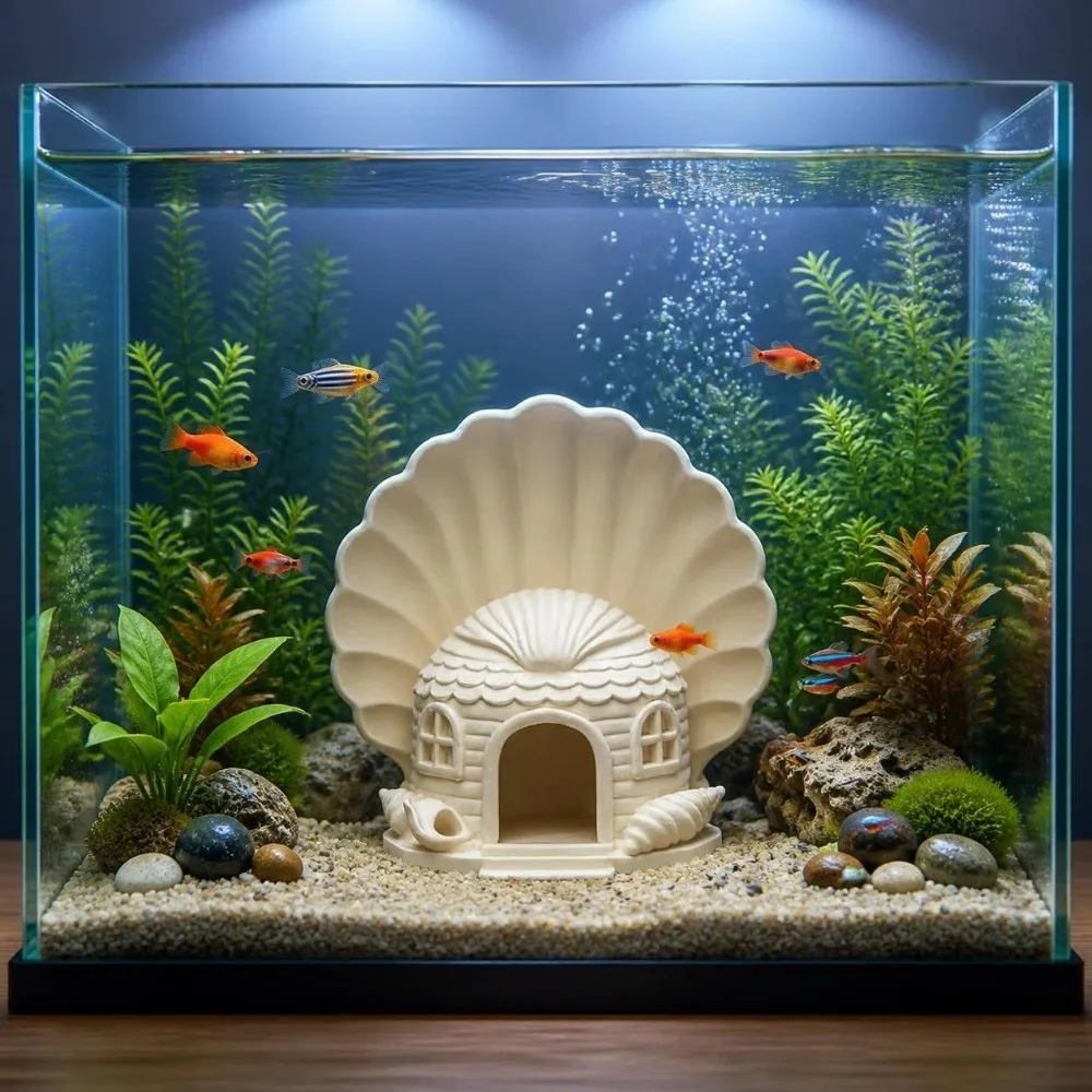 3D-печатный домик-убежище для  – обзор и цена Aquarium Fish Cave