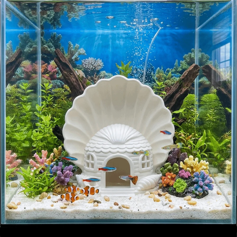 3D-печатный домик-убежище для  – обзор и цена Aquarium Fish Cave