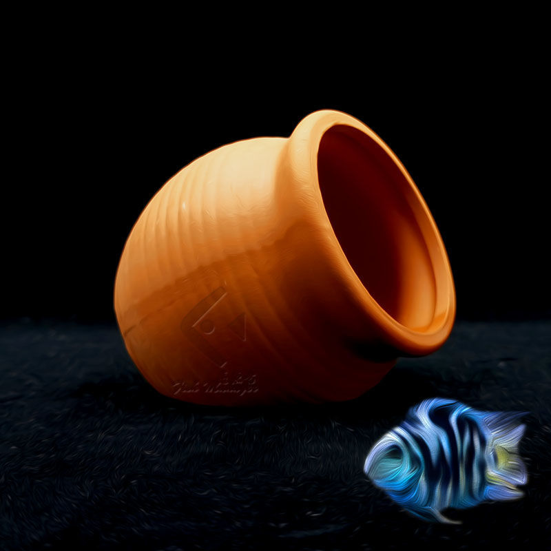 Мини-домик для рыбы в аквариум – обзор и цена Aquarium Fish Hideout