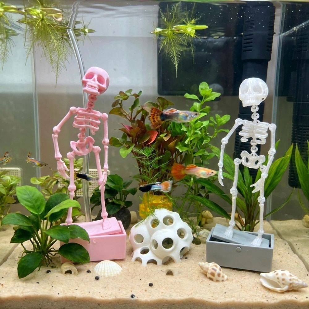 3D-печатный танцующий скелет-а – обзор и цена Aquarium Fish Diseases
