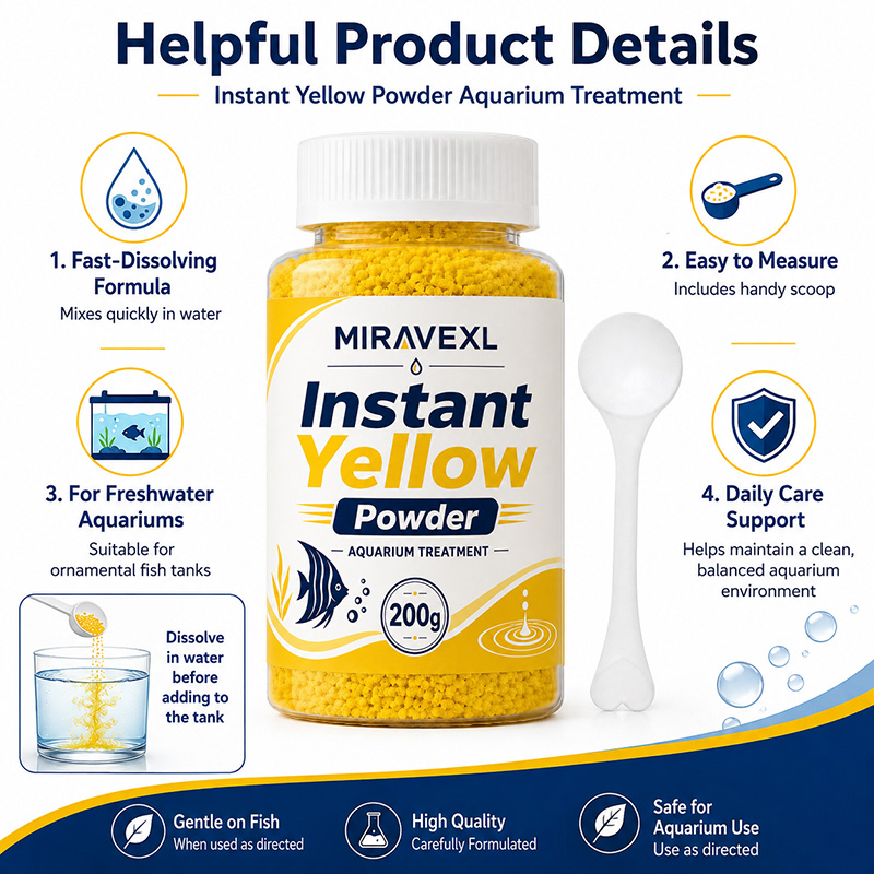 MIRAVEXL Быстрорастворимый Жел – обзор и цена Aquarium Fish Yellow