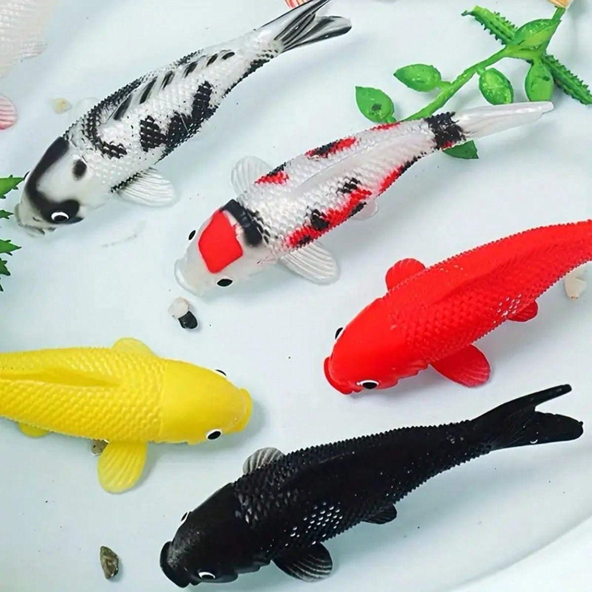 2 шт. красочные искусственные  – обзор и цена Aquarium Fish Yellow