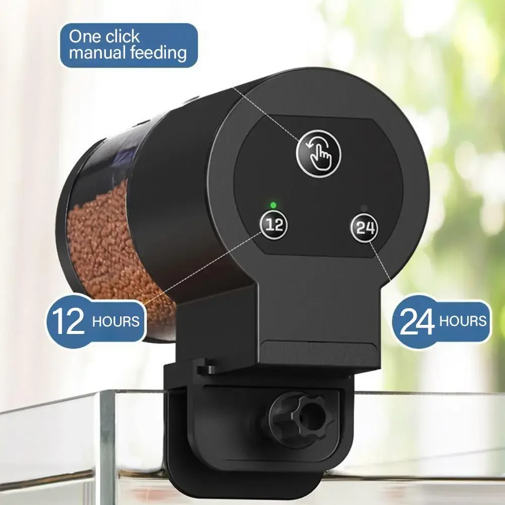 Интеллектуальная кормушка для  – обзор и цена Aquarium Fish Auto Feeder