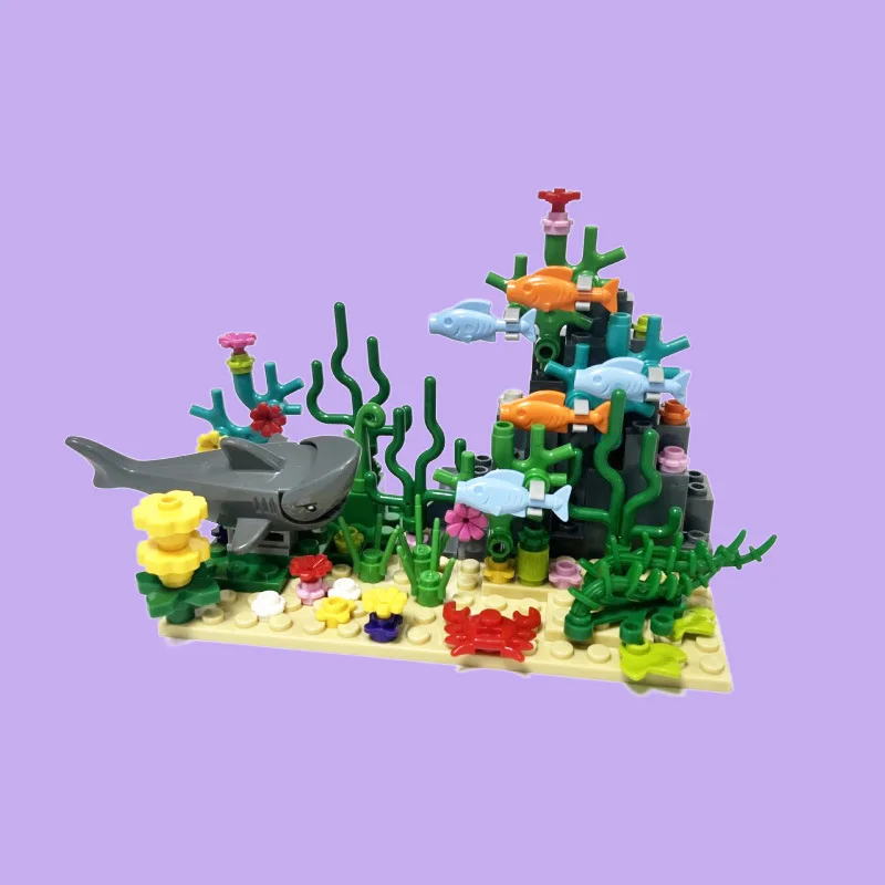 Городской конструктор MOC: Под – обзор и цена Aquarium Fish Shark