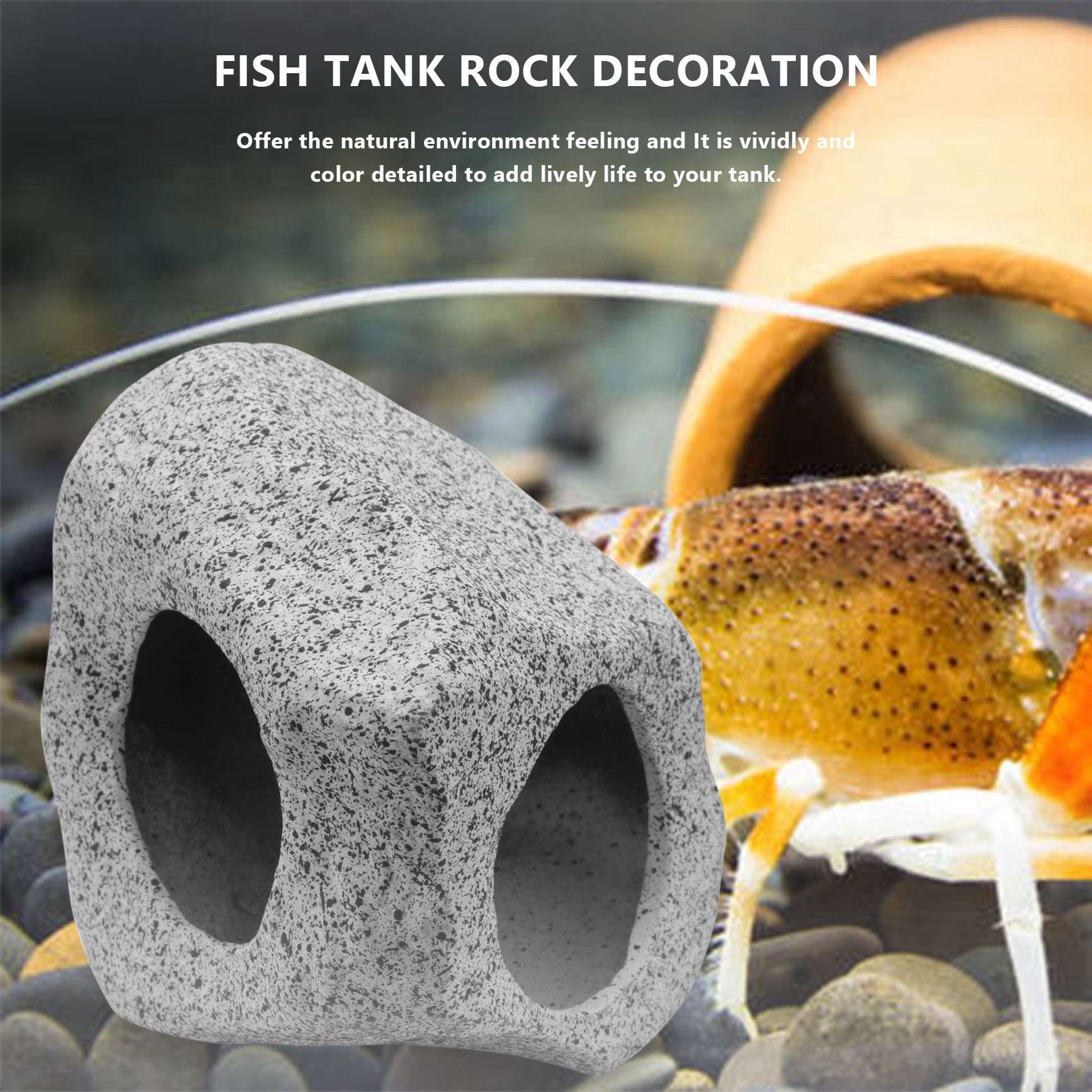 Декорация для аквариума A74E-C – обзор и цена Aquarium Fish Cave